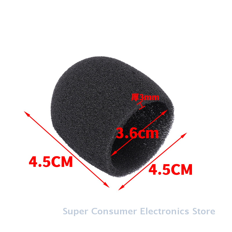 Shure Mic Mv7 - Köpük Stüdyo Ön Cam Mikrofon Kapağı