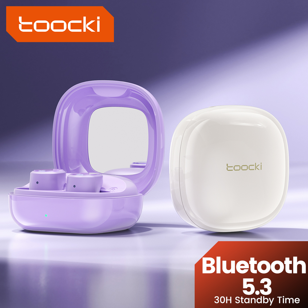 Bluetooth Headset On Ear - Toocki Bluetooth 5.3 Kulaklık Kablosuz HiFi