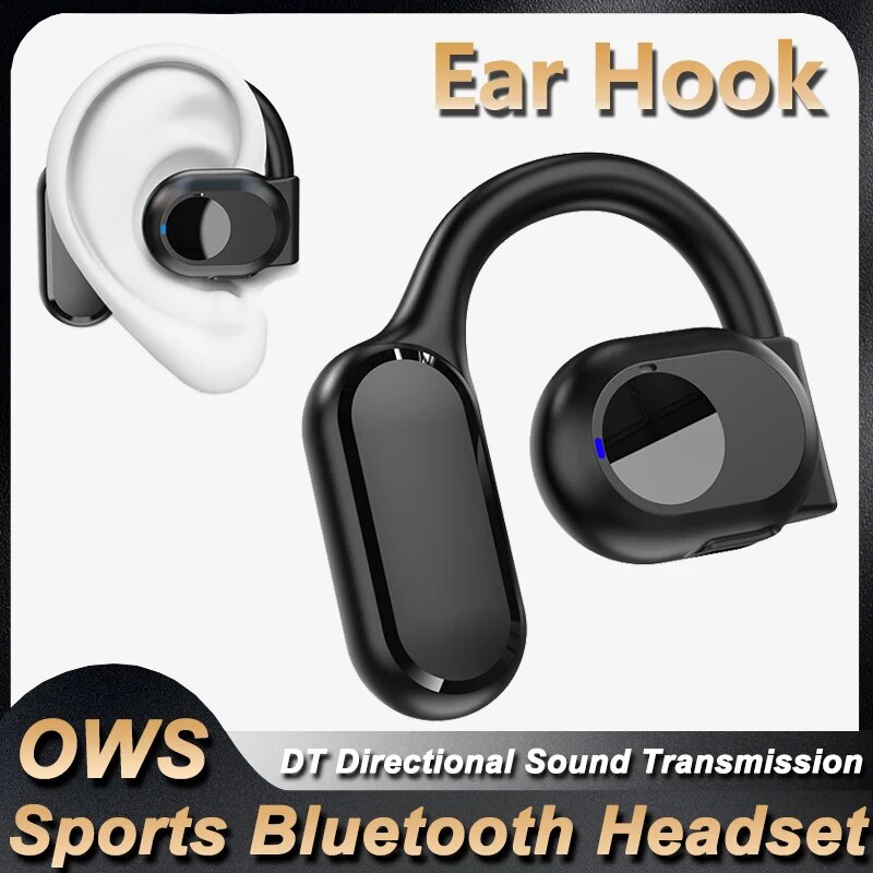 Bluetooth Headset On Ear - Kablosuz kulaklıklar Bluetooth mikrofonlu kulaklık kemik