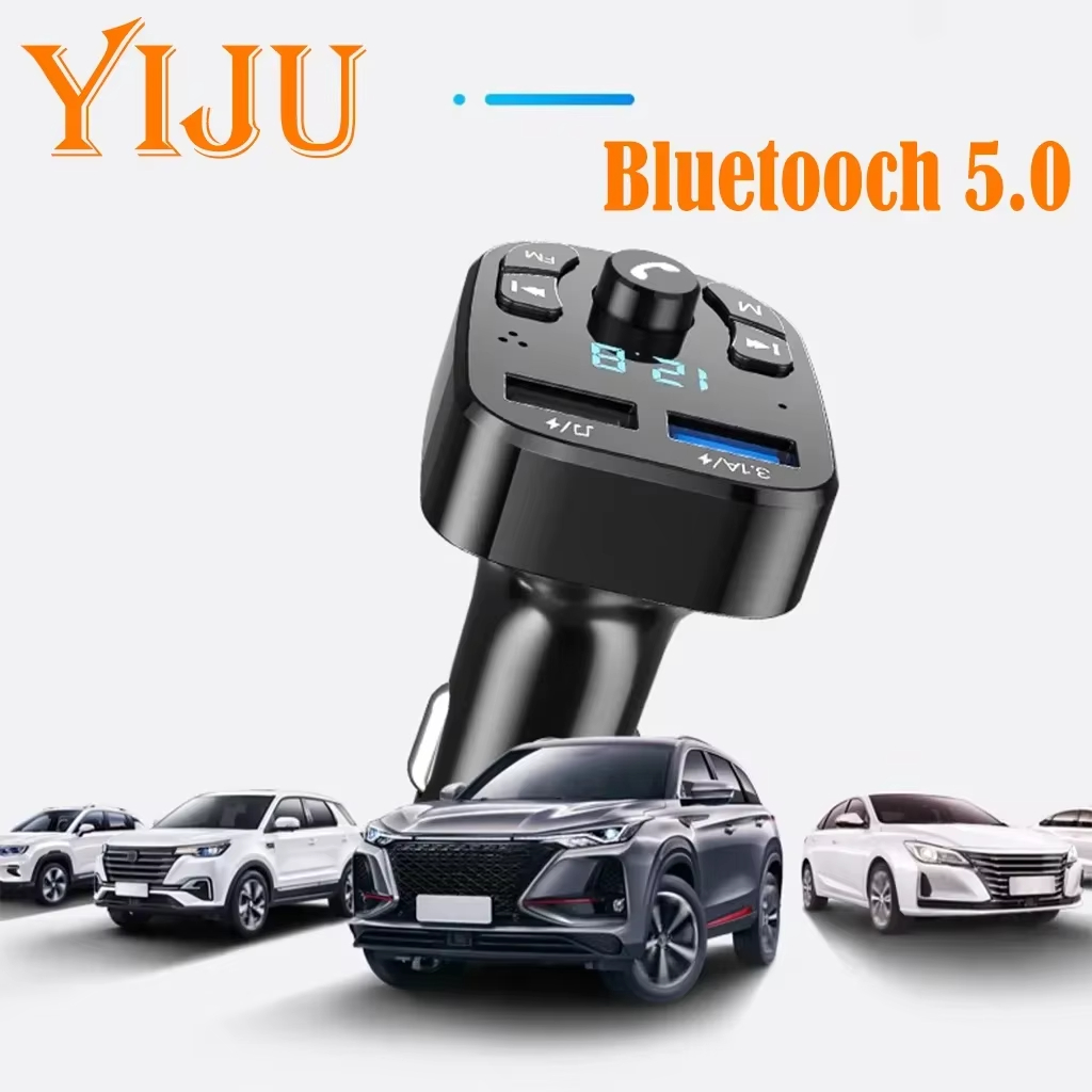 Bluetooth Adapter Receiver - Araç Bluetooth 5.0 Fm Verici, Kablosuz