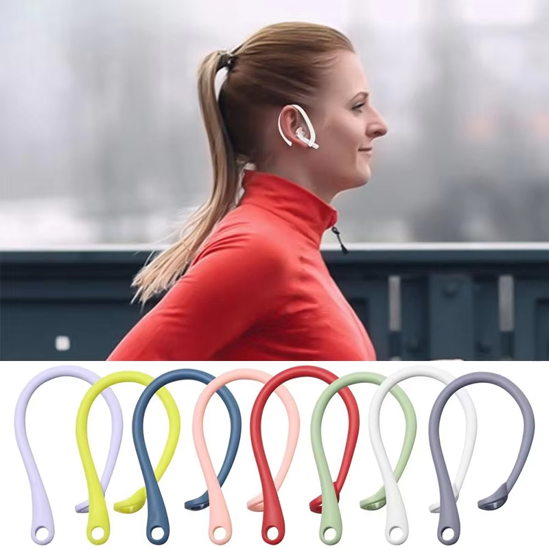 Sports Earphone Hook - 1 çift silikon anti-kayıp silikon kulak
