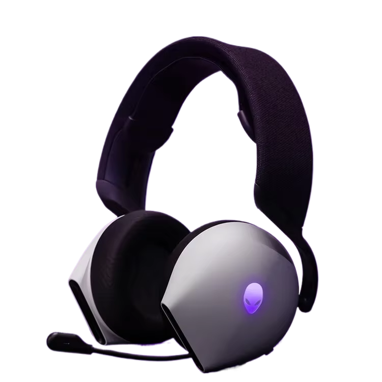 Gaming Headset Rgb - A Lienware AW520H Siyah/Beyaz Oyun ve
