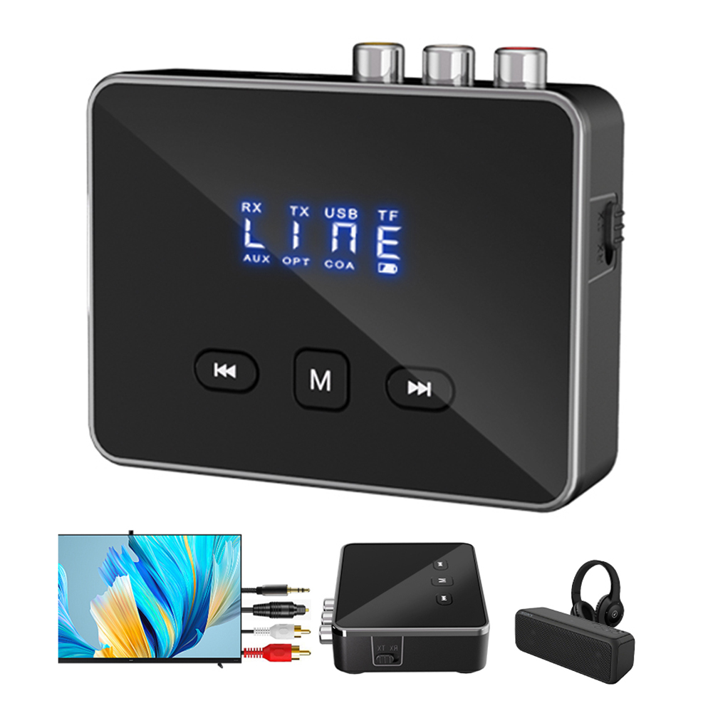 Bluetooth Adapter Receiver - BT 5.4 Verici Alıcı AUX 3.5mm