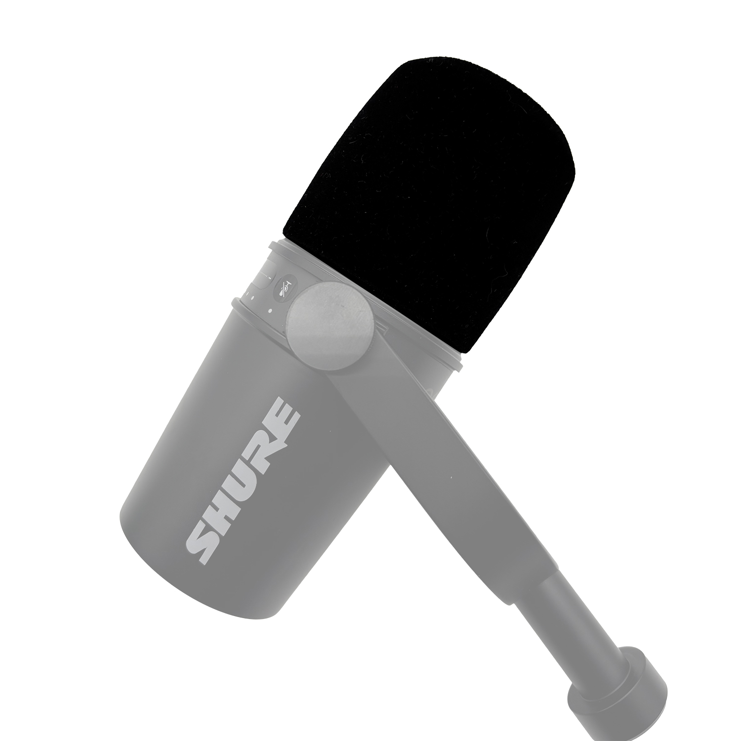Shure Mic Mv7 - Mavi Mantis Pop Filtresi Dead Cat