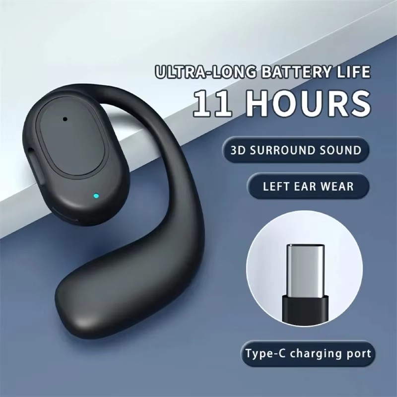 Bluetooth Headset On Ear - Kablosuz Kulaklık Bluetooth Mikrofonlu Kulaklık Kemik