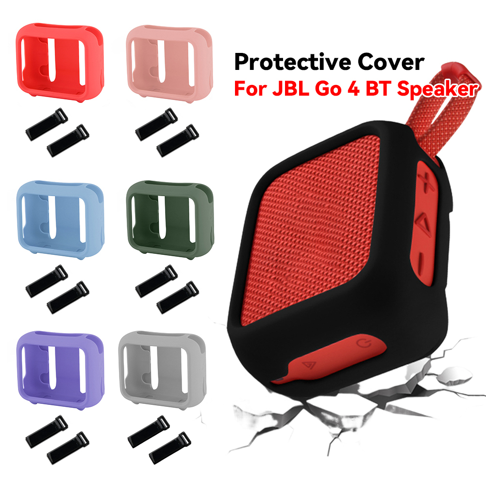 Jbl Speaker Go 4 - Silikon Kılıf Koruyucu Kapak Hoparlör Montaj