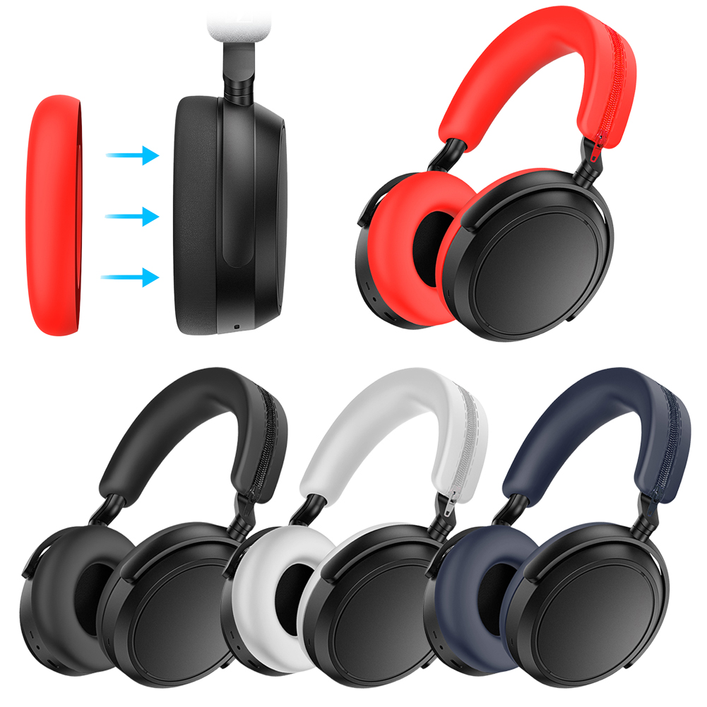 Sennheiser Headphone Momentum 4 - Silikon Kulaklık Kılıfı Kulaklık Koruyucu Kulaklık