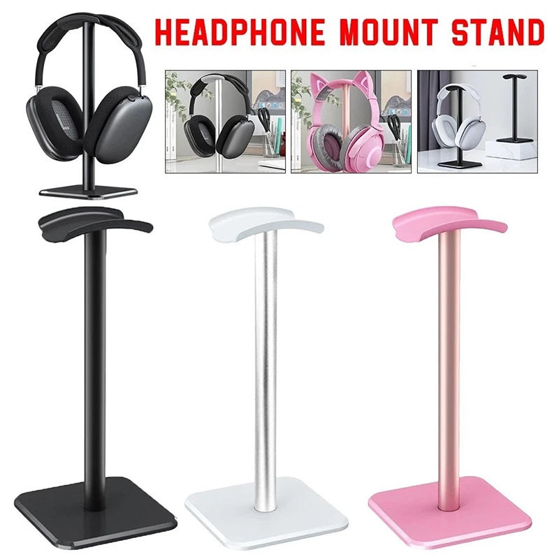 Headphone Stand Desk - 1 adet evrensel plastik kulaklık tutucu
