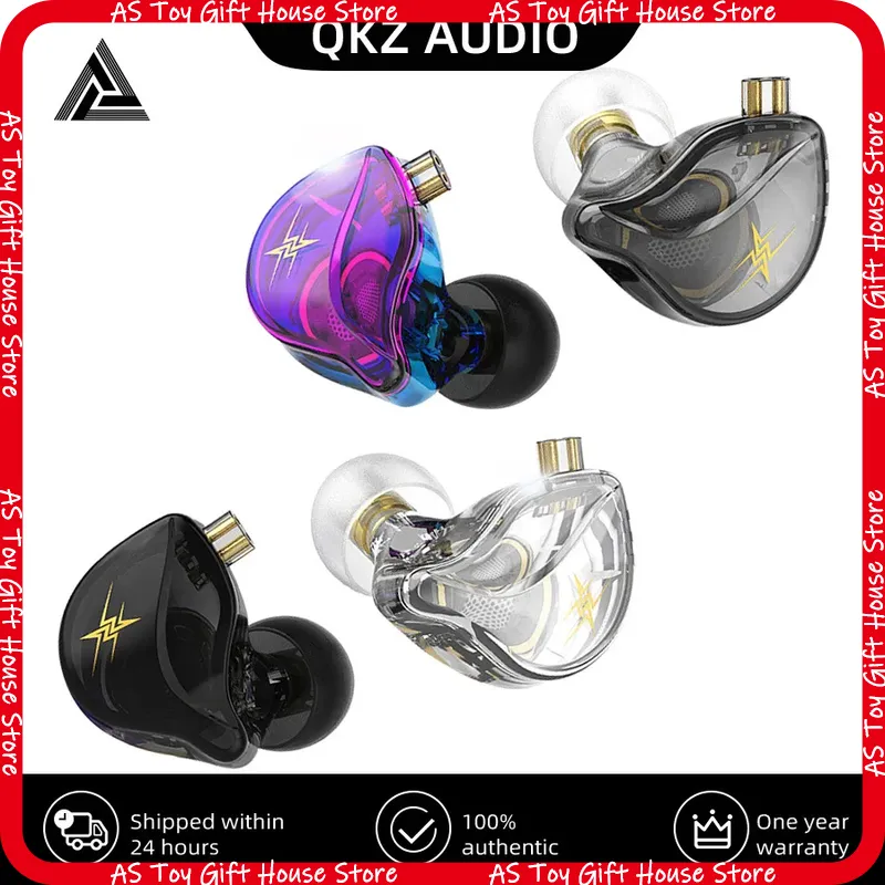 Wired Earphone Mic - QKZ ZXT Kulak İçi Kablolu Kulaklıklar