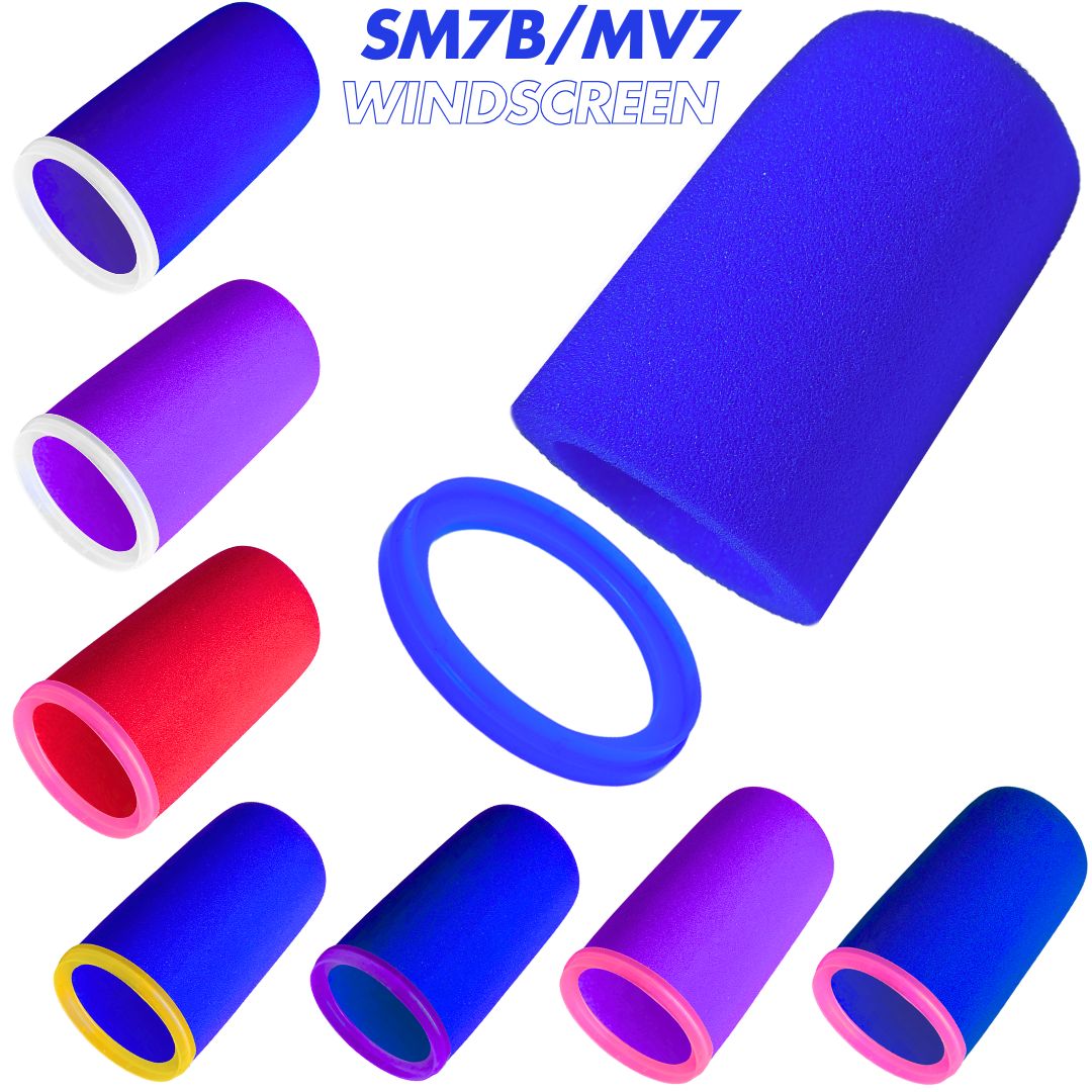 Shure Mic Mv7 - Shure SM7B, MV7, SM7dB için Ön