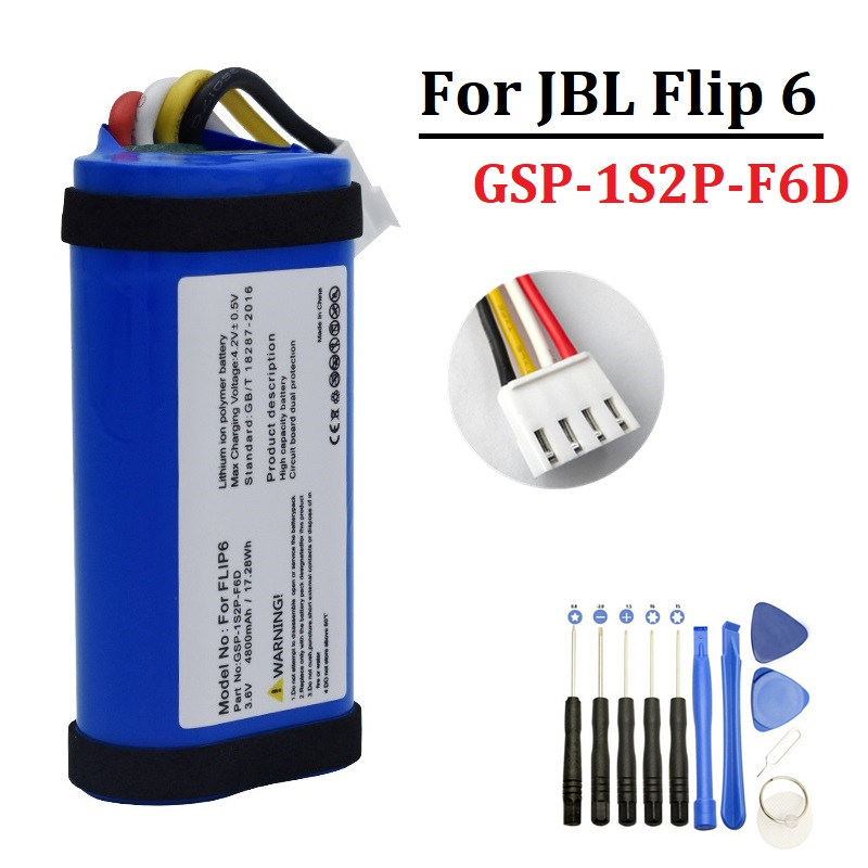 Jbl Speaker Flip 6 - JBL Flip 6 Flip6 4800 GSP-1S2P-F6D