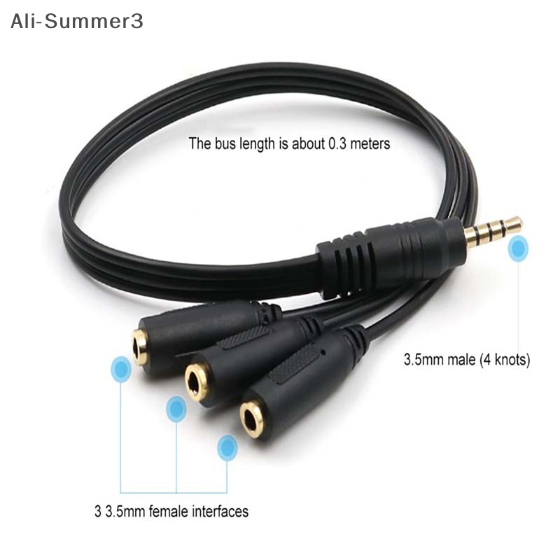 3.5mm 3 Yollu Port Aux Çoklu K - Earphone Splitter Jack incelemesi ve fiyatı