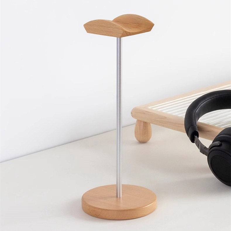 Siyah Ceviz Ağacı ve Alüminyum - Headphone Stand Desk incelemesi ve fiyatı