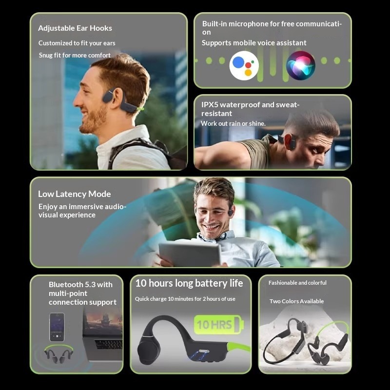 Yaratıcı, Su Geçirmez, Kemik İ - Sports Earphone Hook incelemesi ve fiyatı