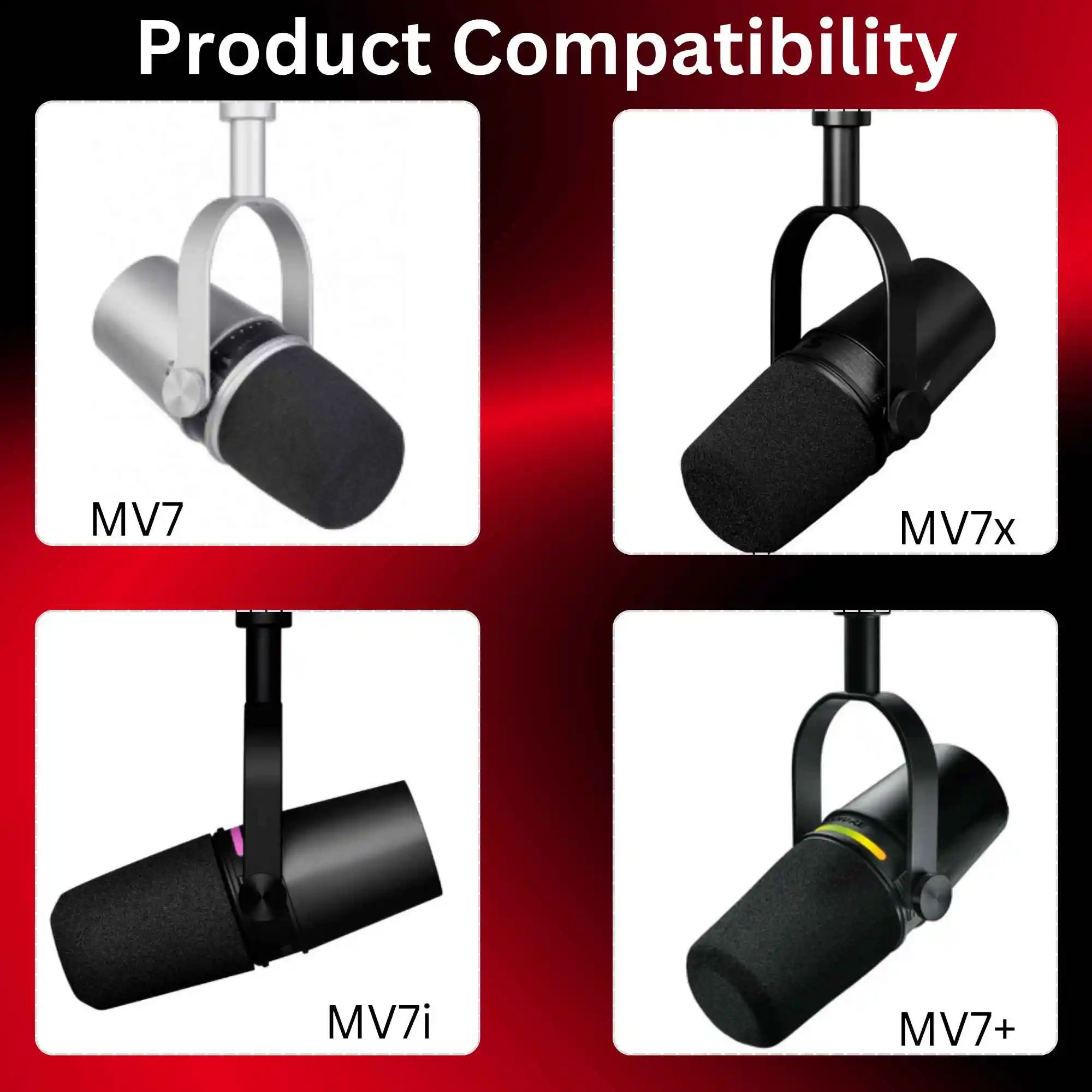 Shure MV7 MV7x Mikrofon Rüzgar - Shure Mic Mv7 incelemesi ve fiyatı