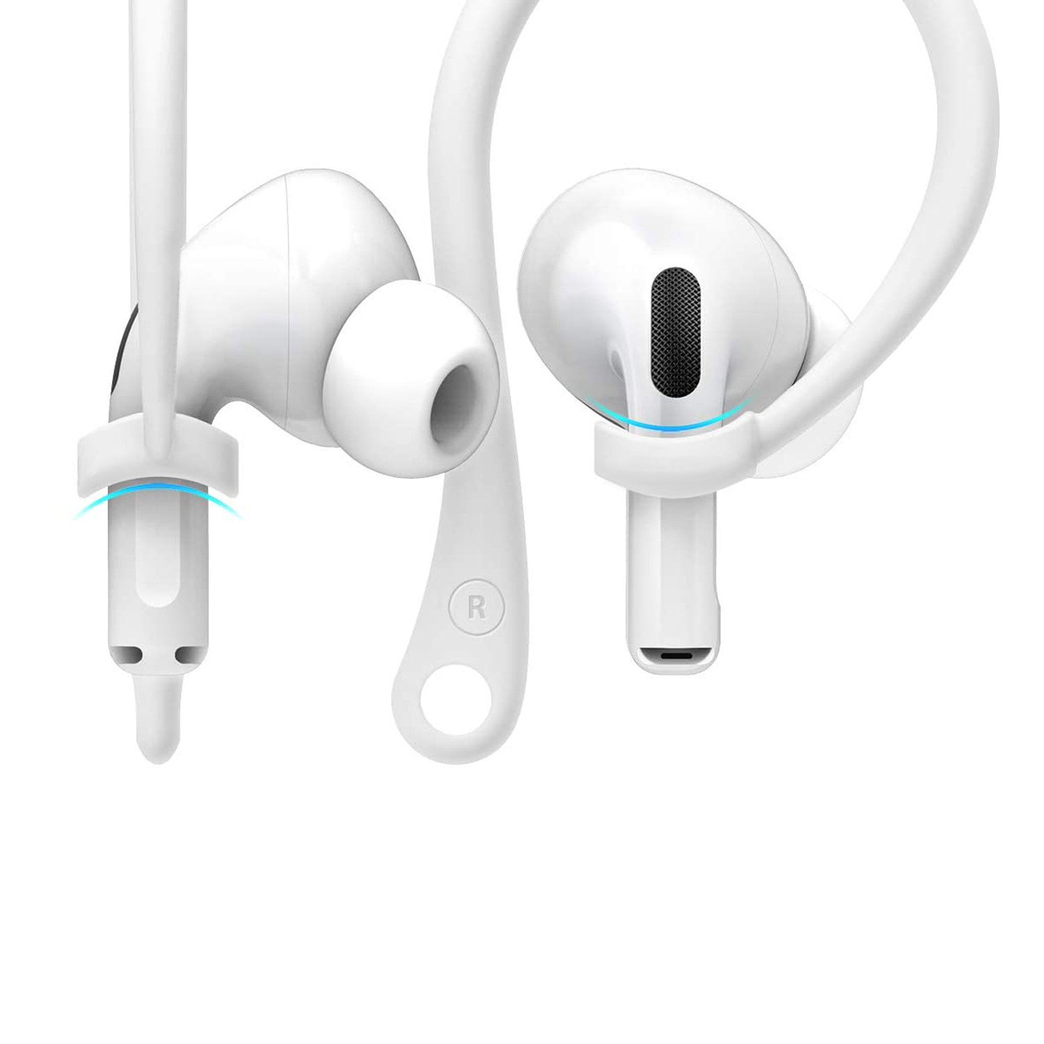 1 çift silikon anti-kayıp sili - Sports Earphone Hook incelemesi ve fiyatı