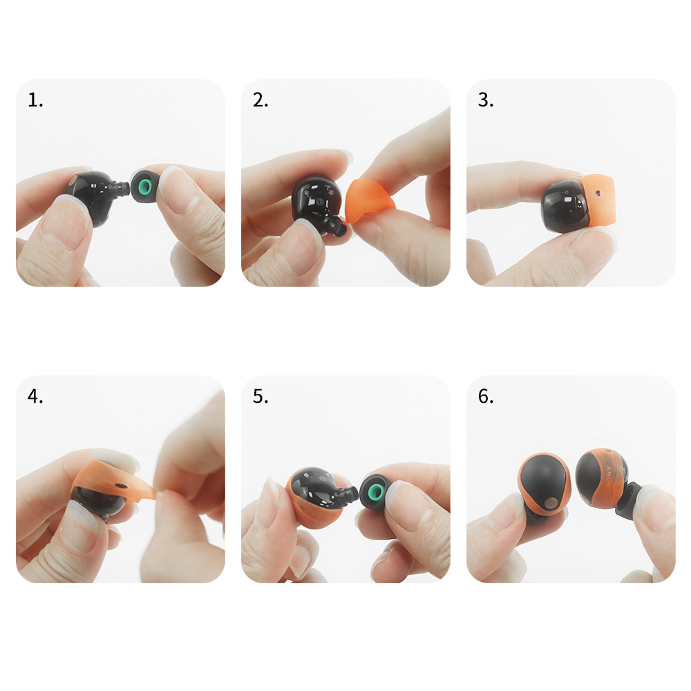 5 çift silikon kulak ipuçları  - Sony Headphone Wf-1000Xm5 incelemesi ve fiyatı