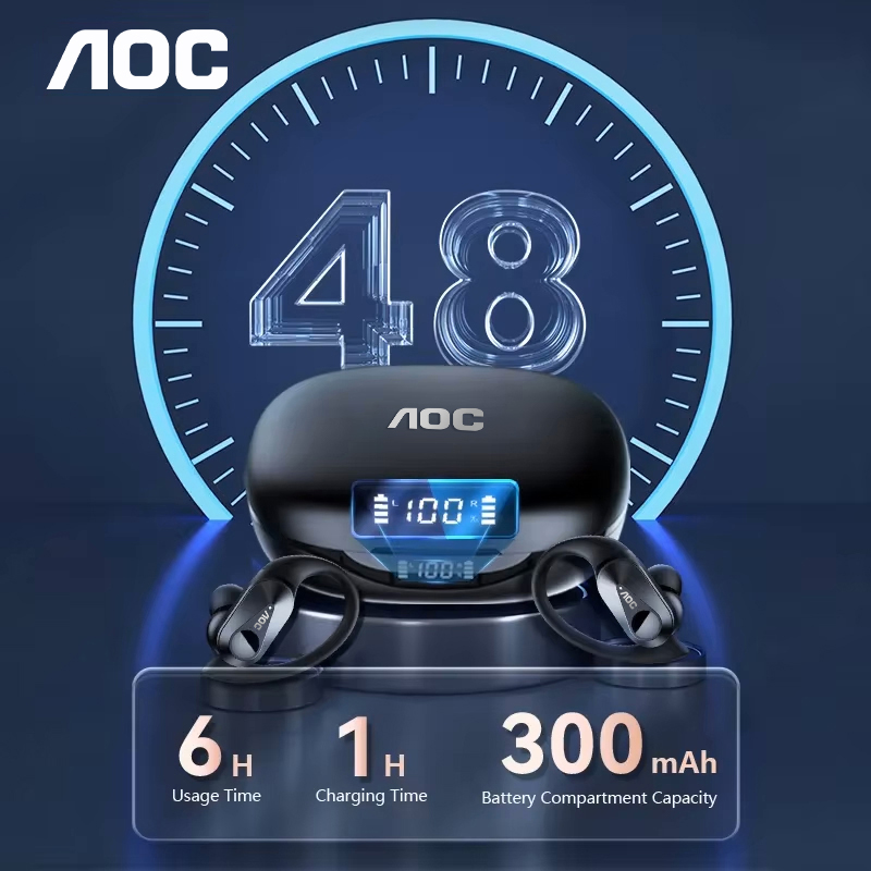 AOC Spor Kulaklık Kablosuz Blu - Wired Earphone Mic incelemesi ve fiyatı