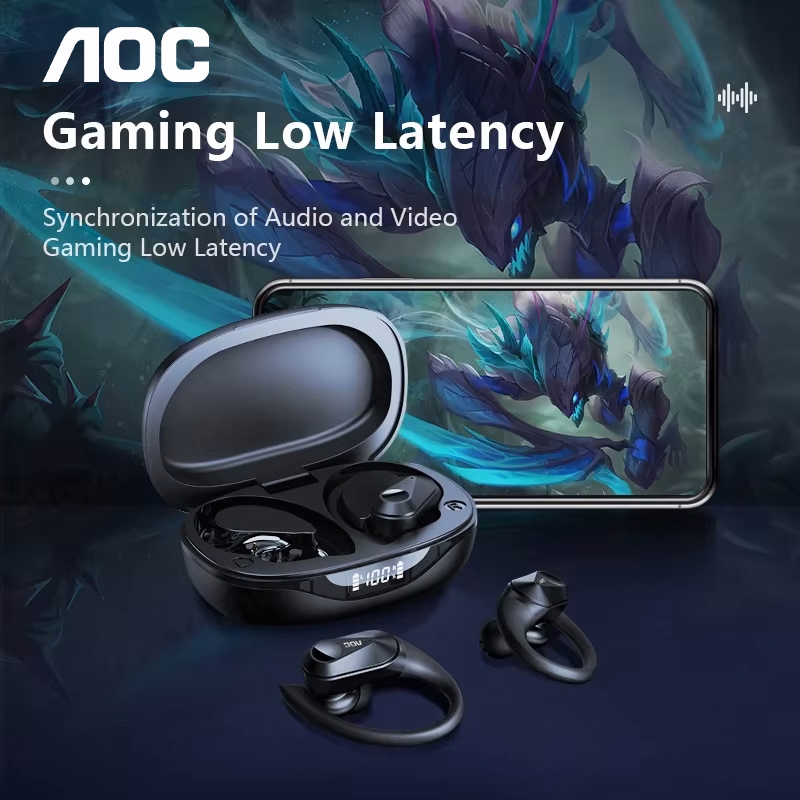 AOC Spor Kulaklık Kablosuz Blu - Wired Earphone Mic incelemesi ve fiyatı