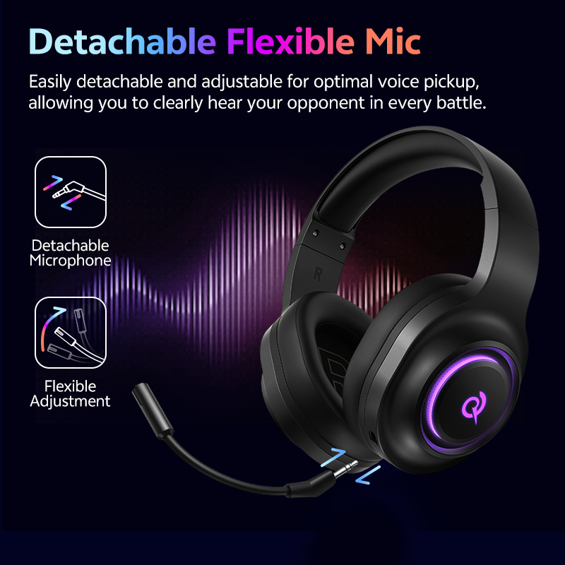 QCY Heroad V200 Oyuncu Kulaklı - Gaming Headset Rgb incelemesi ve fiyatı