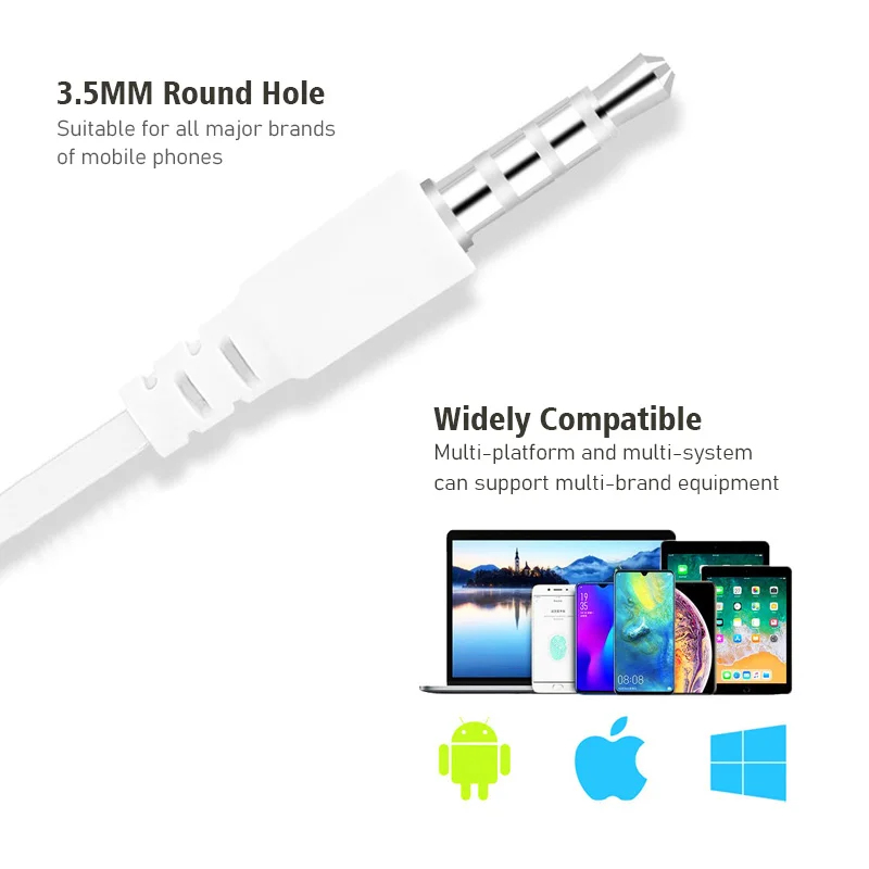 1/2/3/4 adet evrensel 3.5mm st - Wired Earphone Mic incelemesi ve fiyatı