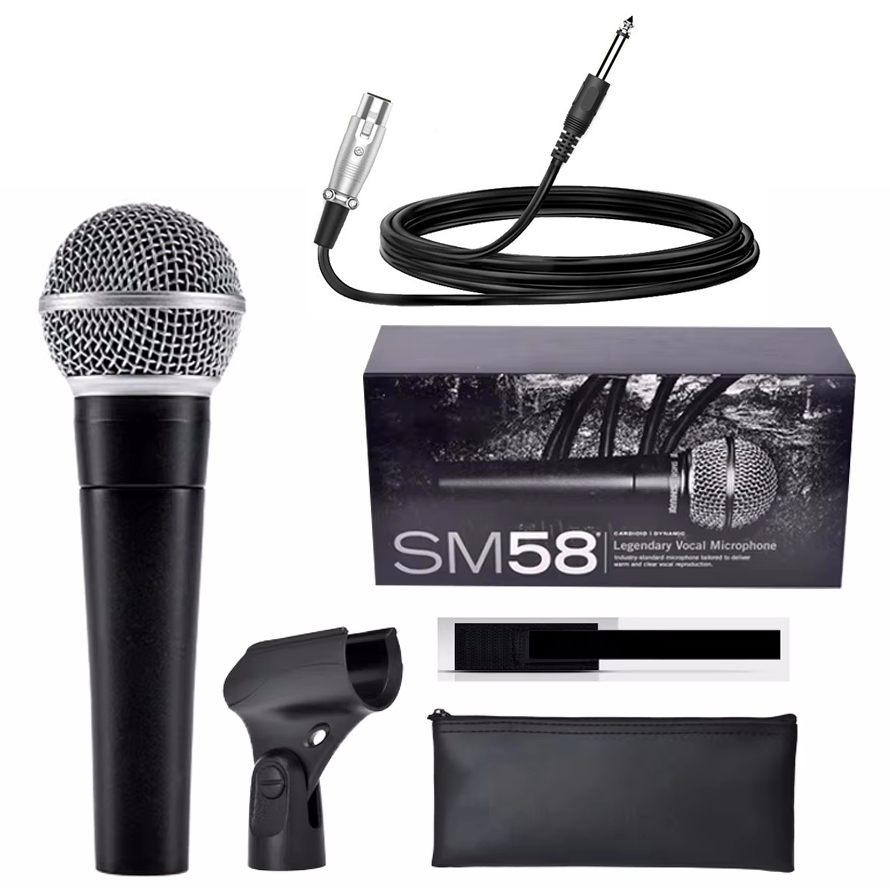 Karaoke Dinamik Mikrofon Profe - Shure Mic Sm58 incelemesi ve fiyatı