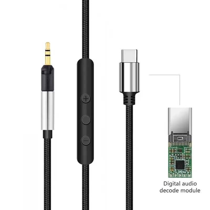 USB Tip C Yedek Mikrofon Kablo - Sennheiser Headphone Hd 560S incelemesi ve fiyatı