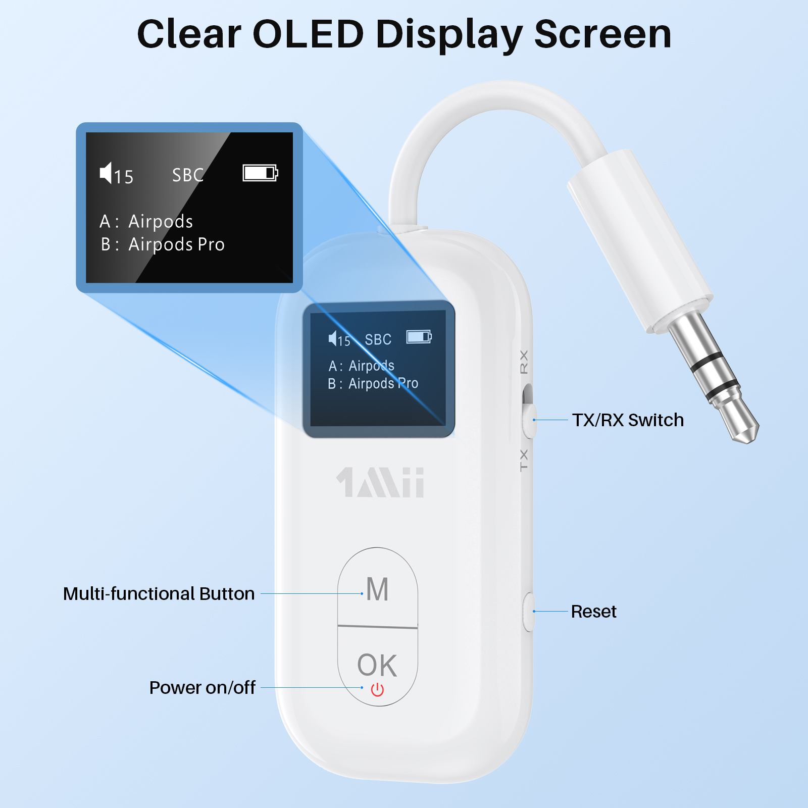 1Mii Airplane 3.5mm AUX Blueto - Bluetooth Adapter Receiver incelemesi ve fiyatı