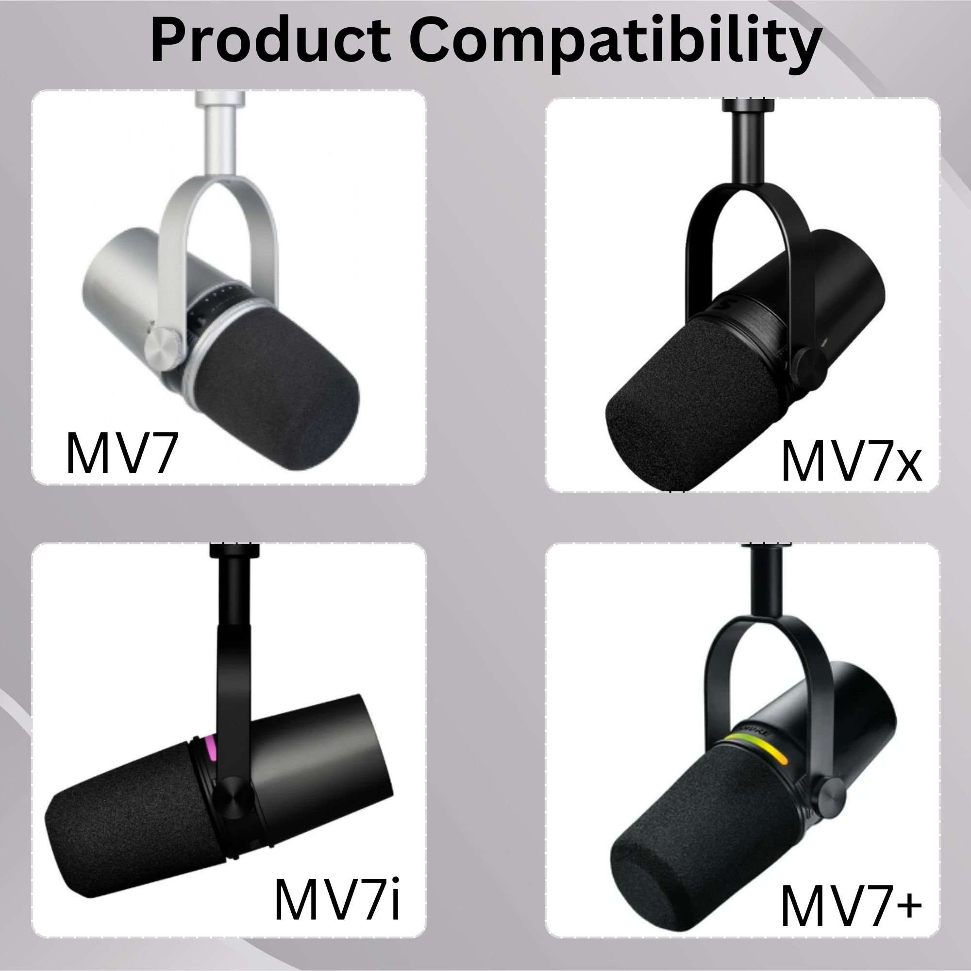 Shure MV7, MV7X, MV7i, MV7+ Mi - Shure Mic Mv7 incelemesi ve fiyatı