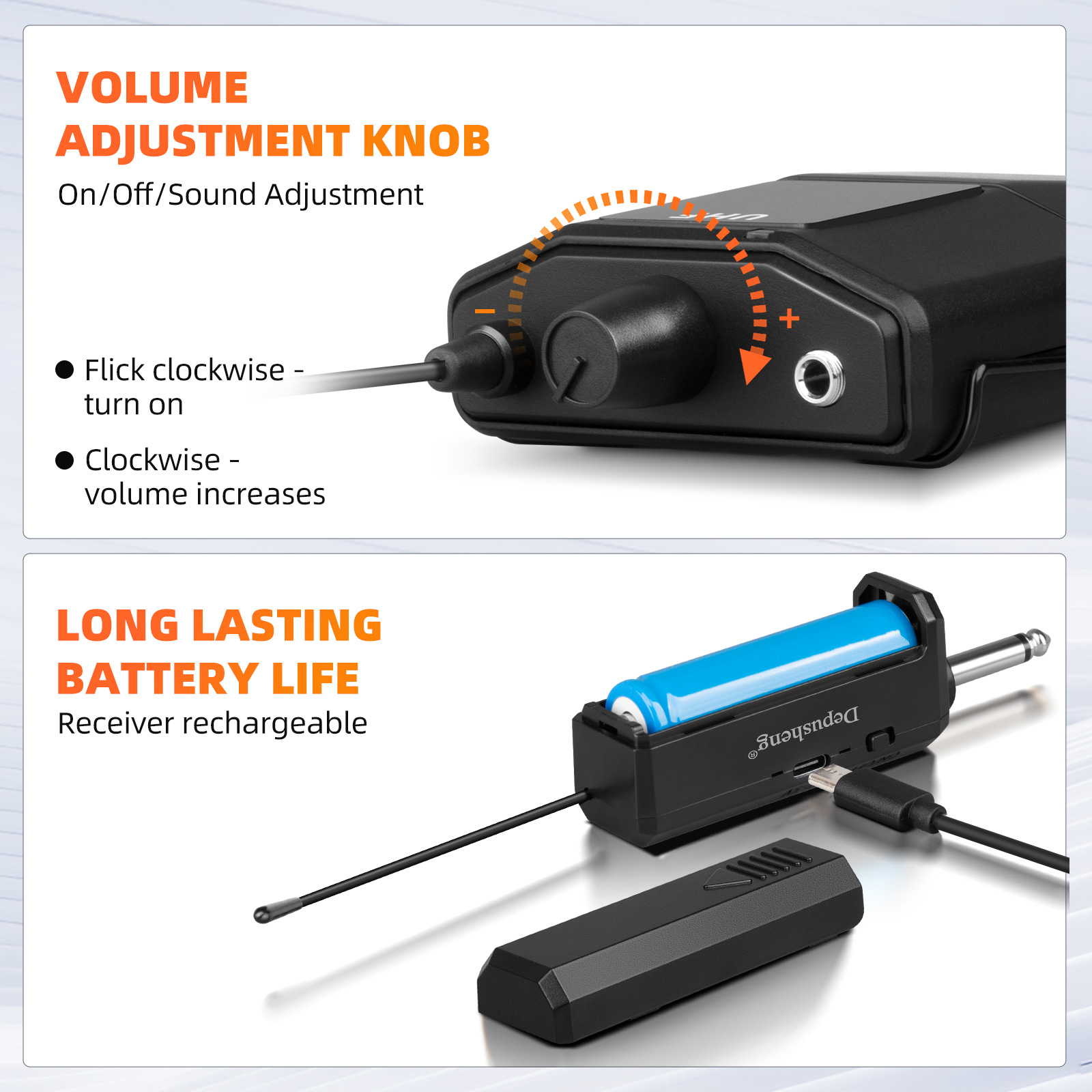 Depusheng Q3 Profesyonel UHF K - Shure Mic Sm58 incelemesi ve fiyatı