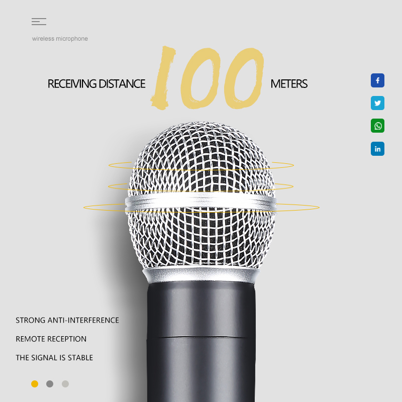 Kablosuz Mikrofon El Çift Kana - Shure Mic Sm58 incelemesi ve fiyatı